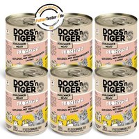 Dogs'n Tiger Katzennassfutter Frohsinn 6x400 g von Dogs'n Tiger