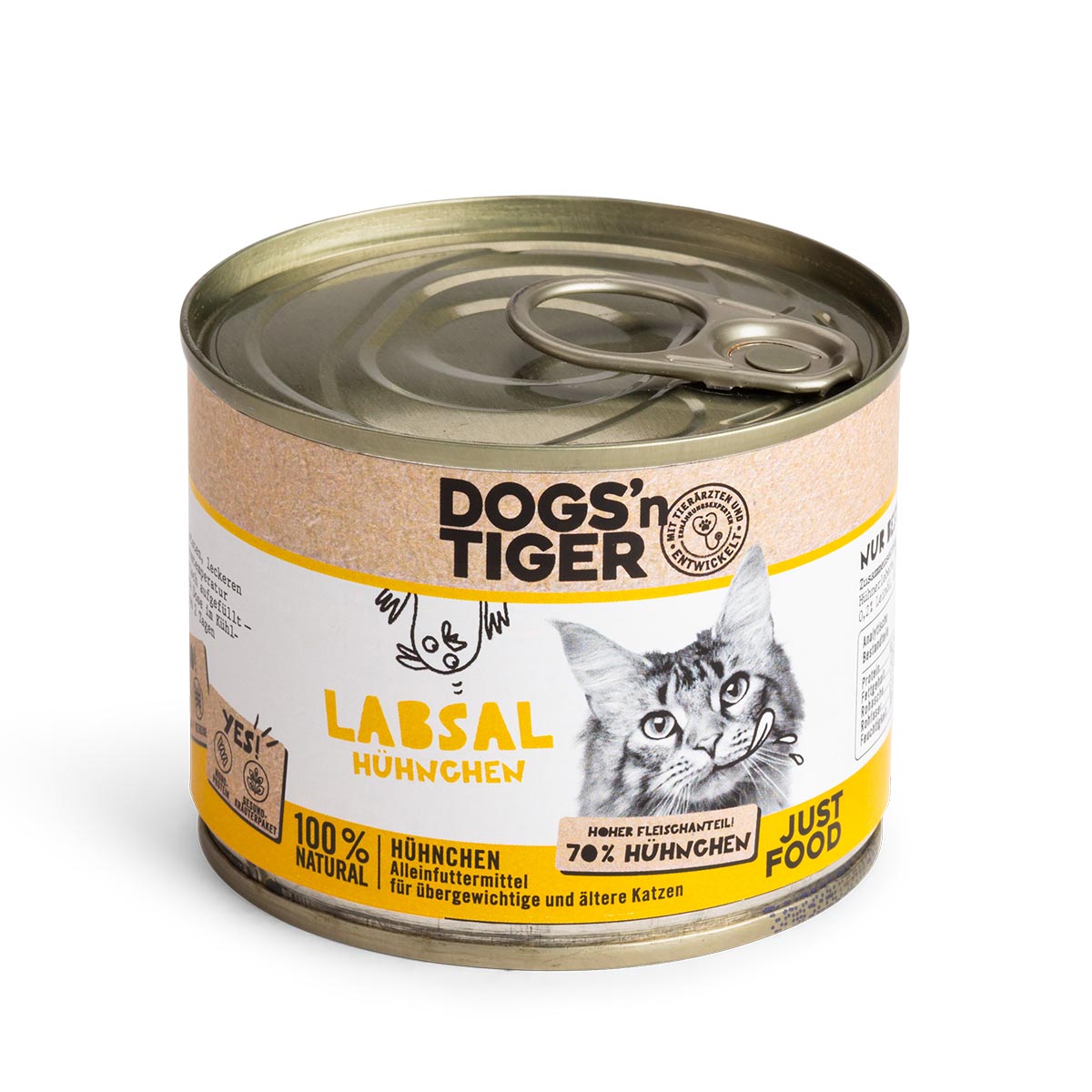 Dogs'n Tiger Labsal Senior Nassfutter Huhn 6x200g von Dogs'n Tiger