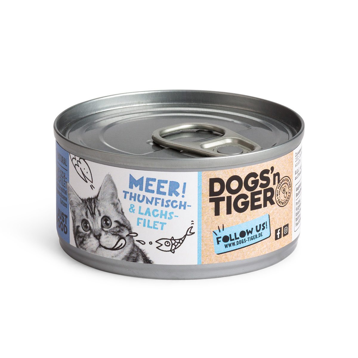 Dogs'n Tiger Meer! Nassfutter Thunfisch- & Lachsfilet 12x70g Dogs'n Tiger Meer! Nassfutter Thunfisch- & Lachsfilet 12x70g von Dogs'n Tiger