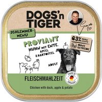 Dogs'n Tiger Proviant Schale Huhn & Ente 20x150 g von Dogs'n Tiger