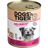 Sparpaket Dogs'n Tiger Adult 12 x 800 g - Lamm & Pastinake von Dogs'n Tiger