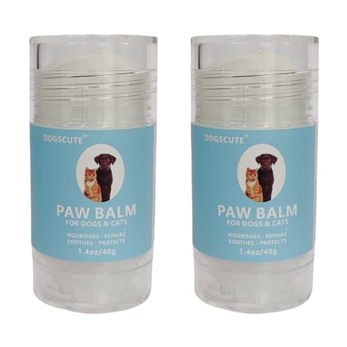 Dogscute Pfotenbalsam Hund, 2 Stück Pfotenpflege für Hunde, Repariert & Restauriert Trockene, Rissige & Beschädigte Pfoten, hundezubehör, Hundepfoten Balsam, Dogscute Pfotenbalsam Hund, 2 Stück Pfotenpflege für Hunde, Repariert & Restauriert Trockene, Rissige & Beschädigte Pfoten, hundezubehör, Hundepfoten Balsam, von Dogscute