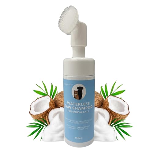 Hunde Pfotenreiniger für Hunde - Hundepfoten Reiniger - Hundepfotenbürste - Wasserloses Haustier Shampoo Mit Silikon Hundebürste - Hundepflege und Hundezubehör Hunde Pfotenreiniger für Hunde - Hundepfoten Reiniger - Hundepfotenbürste - Wasserloses Haustier Shampoo Mit Silikon Hundebürste - Hundepflege und Hundezubehör von Dogscute