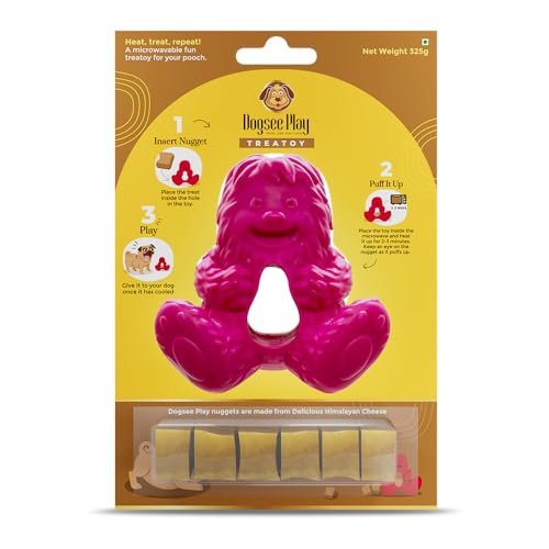 Dogsee Play Extremely Strong Treatoy Pink – mikrowellengeeignetes Hundespielzeug – Starke Bordom Busters Dogsee Play Extremely Strong Treatoy Pink – mikrowellengeeignetes Hundespielzeug – Starke Bordom Busters von Dogsee