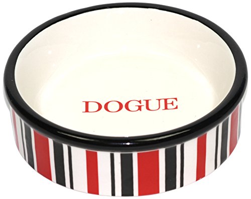 Dogue D_CSN Napf, Candy Stripe, cat, red von Puppia
