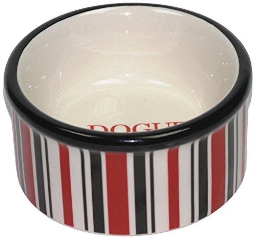 Dogue D_CSN Napf Candy Stripe, rot, S von Puppia