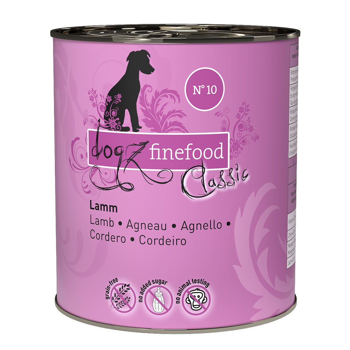 dogz finefood No. 10 Lamm 12x800g von Dogz Finefood