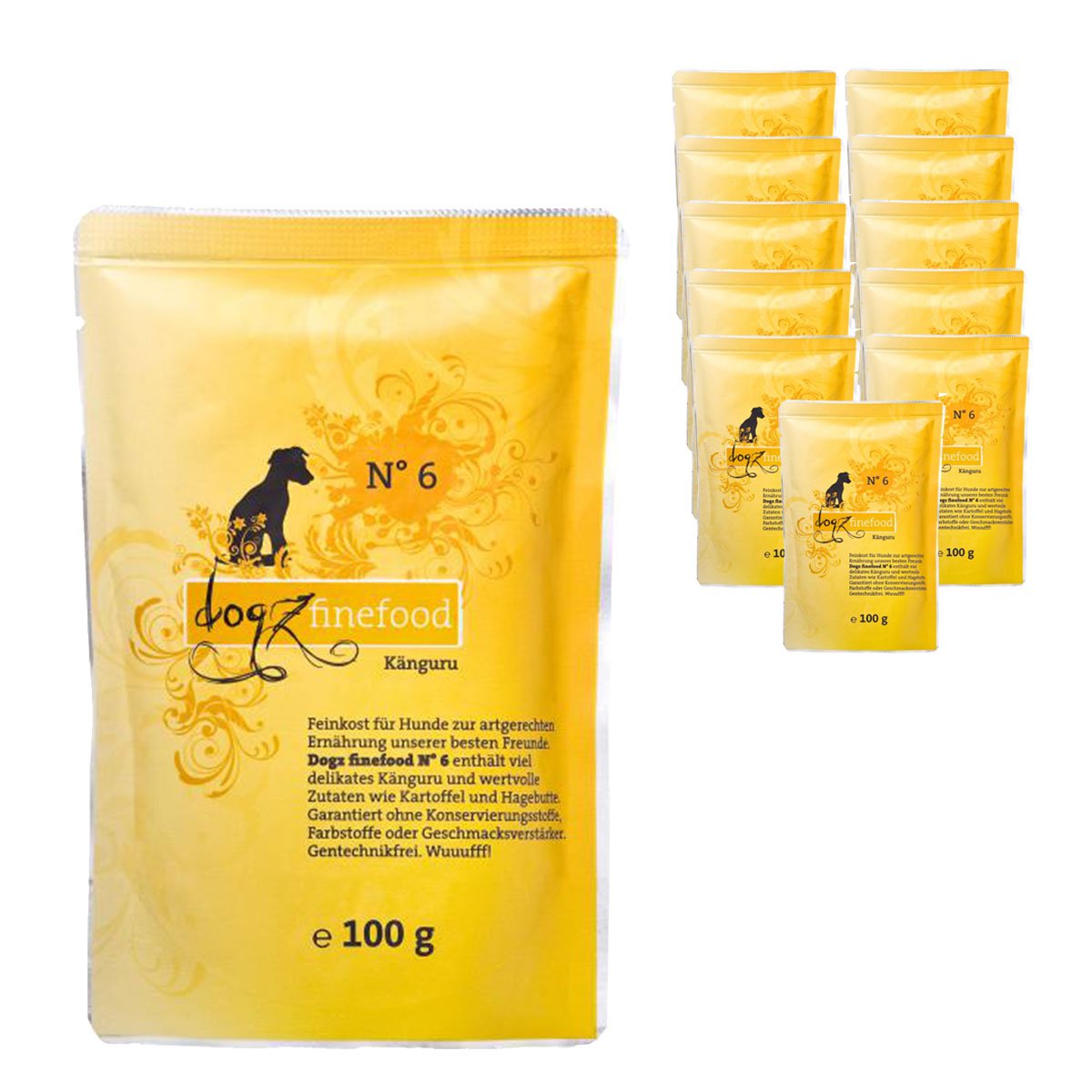 dogz finefood No. 6 Känguru 12x100g dogz finefood No. 6 Känguru 12x100g von Dogz Finefood