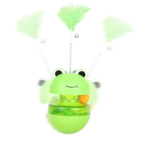 Doiyislem Frosch-Leckerli-Spender für Katzen,Frosch-Spielzeug für Katzen-Leckerli-Spender | Katzenspielzeug für den Innenbereich | Interaktives Katzenspielzeug für Hauskatzen, Slow Feeder Doiyislem Frosch-Leckerli-Spender für Katzen,Frosch-Spielzeug für Katzen-Leckerli-Spender | Katzenspielzeug für den Innenbereich | Interaktives Katzenspielzeug für Hauskatzen, Slow Feeder von Doiyislem