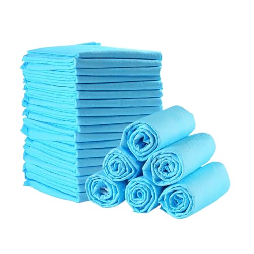 Doiyislem Hunde PIPI Unterlagen - Welpen Trainingspads | 100 Stunden Unterlagen Undurchlässig Geruchseliminierung Stubenreinheit Haustierbedarf Kleintiere Katzen Alle Rassen Toiletten Training von Doiyislem