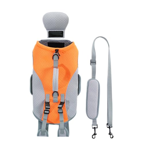 Doiyislem Kühlweste Für Hunde | Hunde-Kühlweste Mit Geschirrfunktion,Abnehmbare Schultergurte Tierbekleidung Für Outdoor-Aktivitäten Training Camping Und Wanderungen von Doiyislem