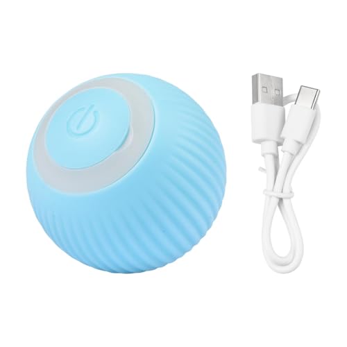 Katzenspielzeug Elektrisch Katzenball - Intelligenter Automatisch Rollender Ball, 360 Grad Rollbal Interaktives Katzenspielzeug, USB Wiederaufladbarer, Lustig Bälle Spielzeug Für Katzen, Blau/Rosa Katzenspielzeug Elektrisch Katzenball - Intelligenter Automatisch Rollender Ball, 360 Grad Rollbal Interaktives Katzenspielzeug, USB Wiederaufladbarer, Lustig Bälle Spielzeug Für Katzen, Blau/Rosa von Doiyislem