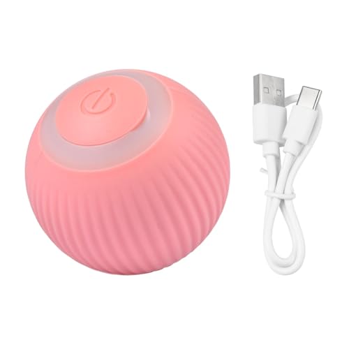 Katzenspielzeug Elektrisch Katzenball - Intelligenter Automatisch Rollender Ball, 360 Grad Rollbal Interaktives Katzenspielzeug, USB Wiederaufladbarer, Lustig Bälle Spielzeug Für Katzen, Blau/Rosa Katzenspielzeug Elektrisch Katzenball - Intelligenter Automatisch Rollender Ball, 360 Grad Rollbal Interaktives Katzenspielzeug, USB Wiederaufladbarer, Lustig Bälle Spielzeug Für Katzen, Blau/Rosa von Doiyislem
