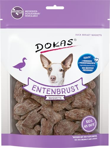 DOKAS Gefriergetrocknete Premium Nuggets für Hunde – Idealer Snack für zwischendurch von Dokas