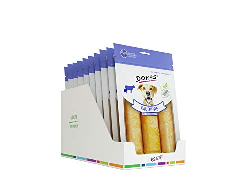 Dokas Dog Kaurippe mit Hühnerbrust für Hunde - 10 x 210 g von Dokas
