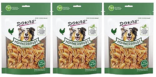 DOKAS - Hühnerbrust in Stückchen 10er Pack (10 x 200g) von Dokas