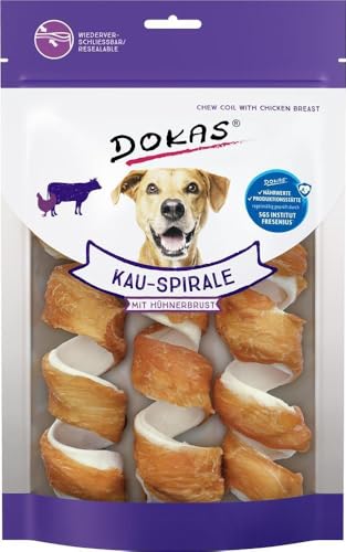 DOKAS - Kau-Spirale mit Hühnerbrust 16er Pack (16 x 110g) von Dokas