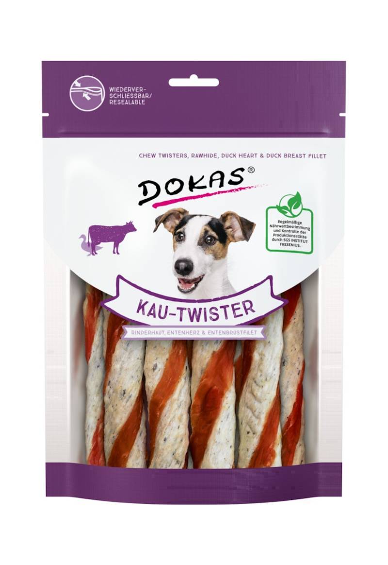 DOKAS Kau-Twister 200 Gramm Hundesnacks von Dokas