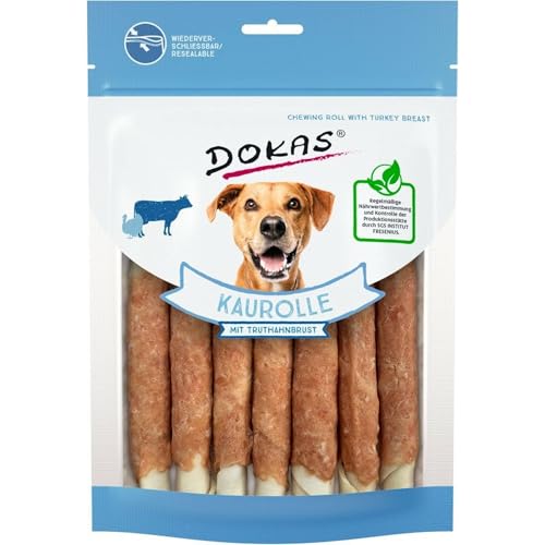 DOKAS - Kaurolle mit Truthahnbrust 1er Pack (1x190g) von Dokas