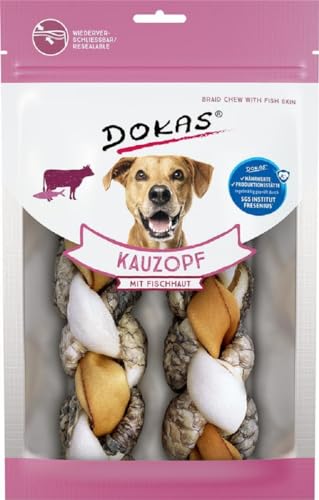 DOKAS - Kauzopf mit Fischhaut 8er Pack (8 x 120g) von Dokas