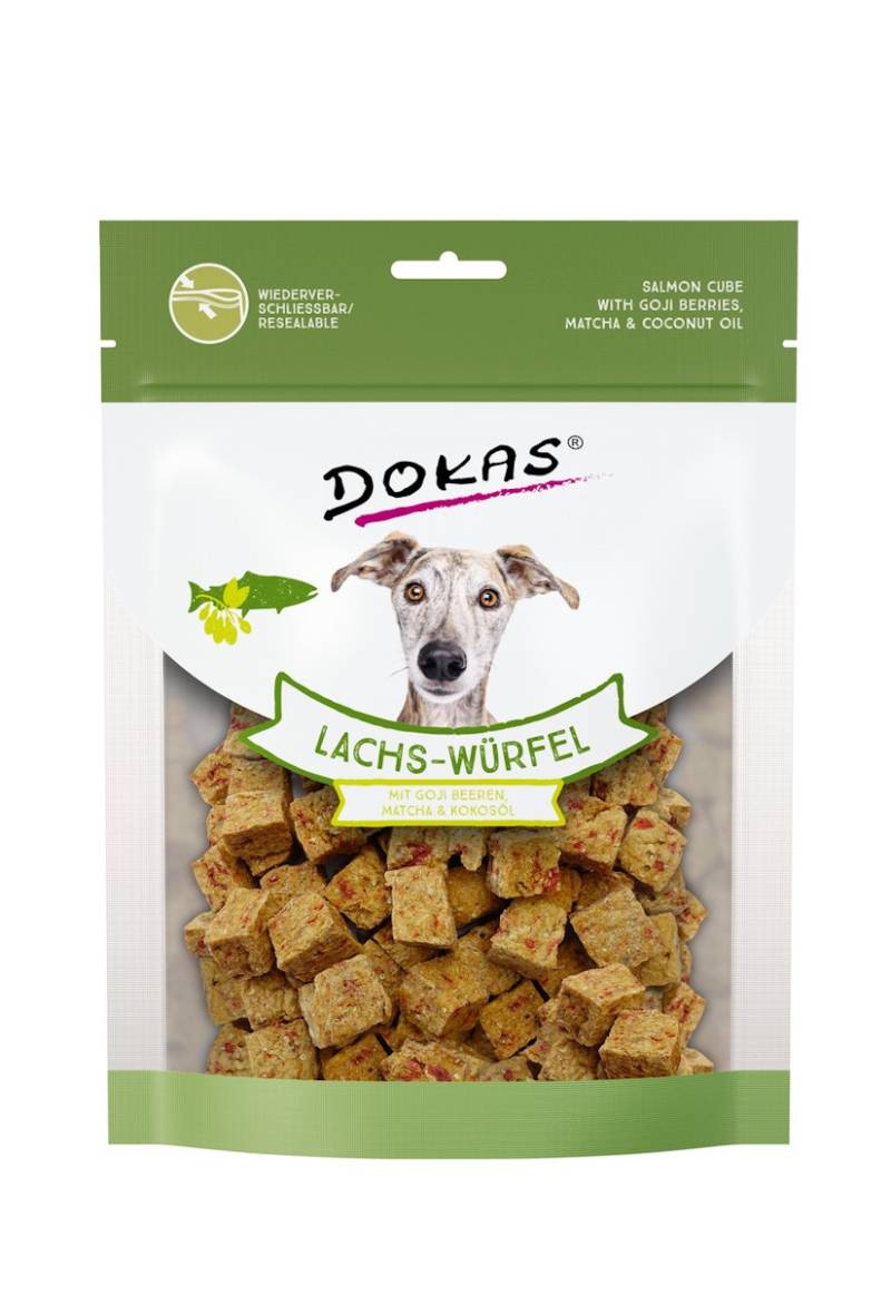 DOKAS Würfel & Kokosöl 150 Gramm Hundesnacks von Dokas