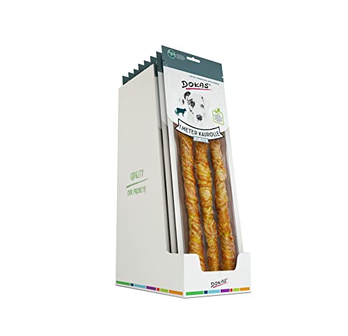 Dokas 1 Meter Kaurolle mit Huhn (8 x 315 g) von Dokas