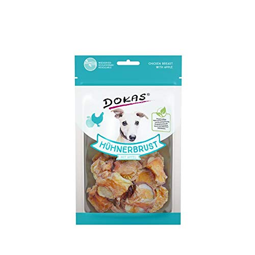 Dokas Dog Hühnerbrust mit Apfel für Hunde - 8 x 70g Dokas Dog Hühnerbrust mit Apfel für Hunde - 8 x 70g von Dokas