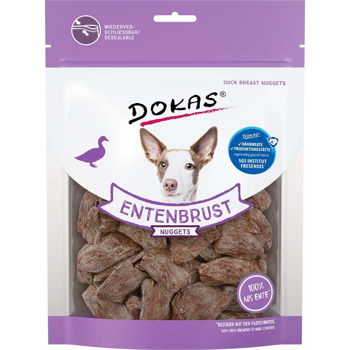 Dokas Entenbrust Nuggets 110g von Dokas