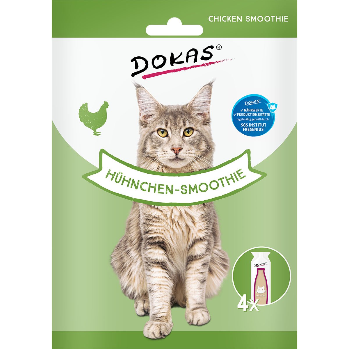 Dokas Hühnchen-Smoothie 4x120ml Dokas Hühnchen-Smoothie 4x120ml von Dokas