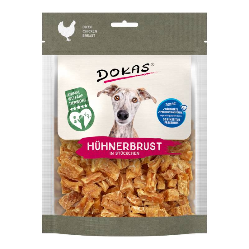 Dokas Hühnerbrust in Stücken -  170 g von Dokas