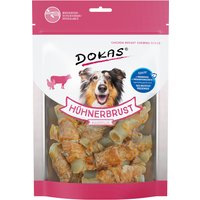Dokas Hundesnack Hühnerbrust Kaurolle - 4 x 250 g von Dokas