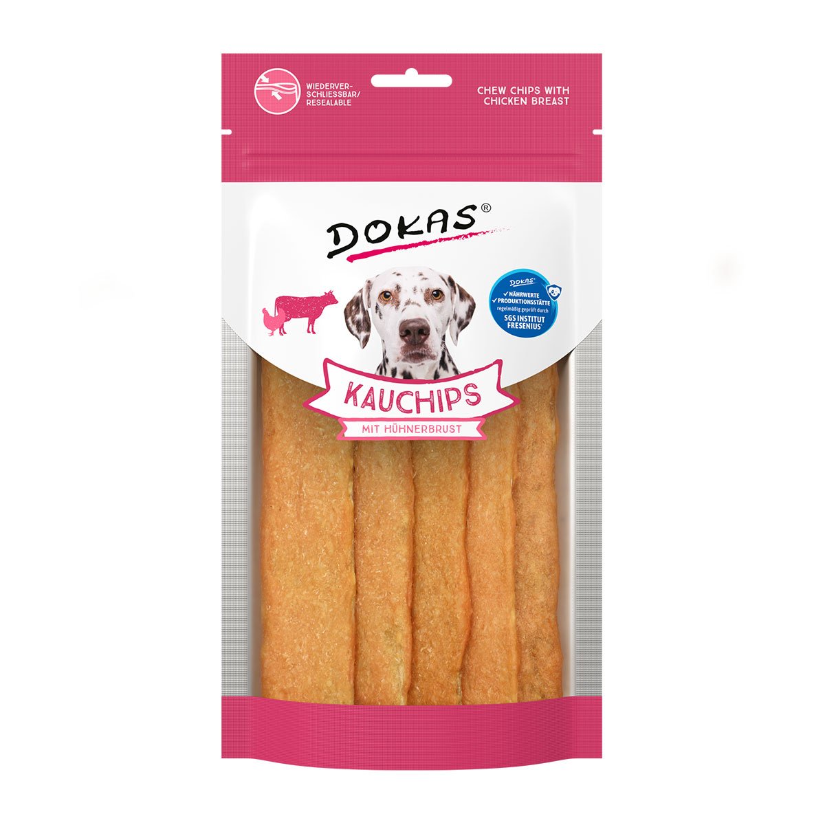 Dokas Kauchips mit Hühnerbrust 3x175g Dokas Kauchips mit Hühnerbrust 3x175g von Dokas