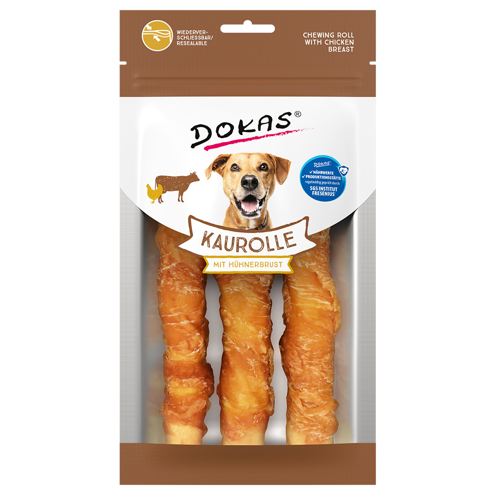 Dokas Kaurolle mit Hühnerbrust - Sparpaket: 2 x ca. 150 g Dokas Kaurolle mit Hühnerbrust - Sparpaket: 2 x ca. 150 g von Dokas