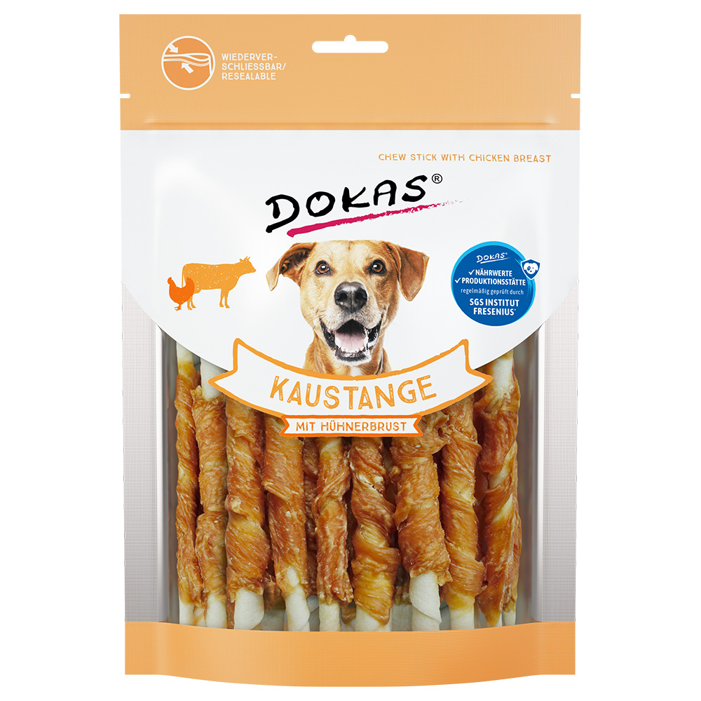 Dokas Kaustange mit Hühnerbrust - Sparpaket: 3 x 200 g von Dokas