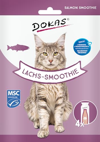 Dokas Lachs-Smoothie – Cremiger Premium Snack für Katzen – optimal als Topping oder zur Belohnung Dokas Lachs-Smoothie – Cremiger Premium Snack für Katzen – optimal als Topping oder zur Belohnung von Dokas