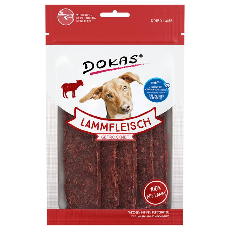 Dokas Lammfleisch Getrocknet - Sparpaket: 2 x 70 g von Dokas