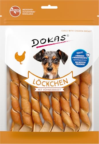 Dokas Löckchen mit Hühnerbrust von Dokas