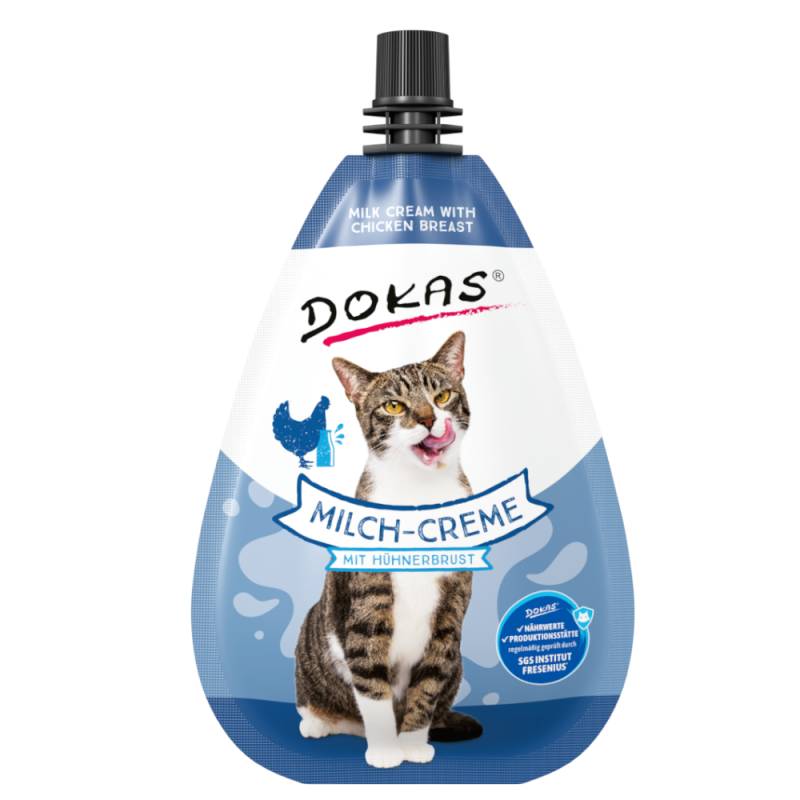 Dokas Milch-Creme mit Hühnerbrust - 80 g von Dokas