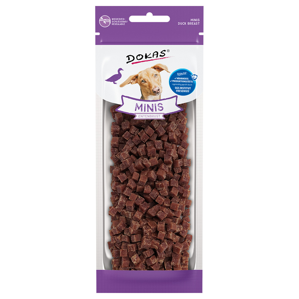 Dokas Minis Entenbrust - Sparpaket: 2 x 70 g von Dokas