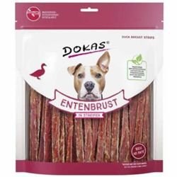 Dokas Dog Entenbrust in Streifen für Hunde - 6 x 500g von Dokas