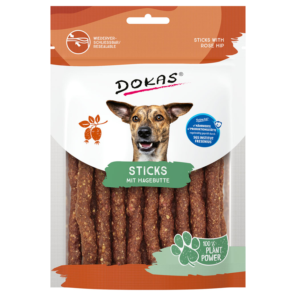 Dokas Sticks mit Hagebutte - 105 g von Dokas