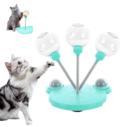 Wackelndes Hundeleckerli Spielzeug, Katzen Leckerli Spielzeug, Hundespielzeug Leckerli, Interaktiver Futterball, Futterball für Hunde, Fördert Gesunde Essgewohnheiten und Mentale Stimulation Wackelnd von Doksvp