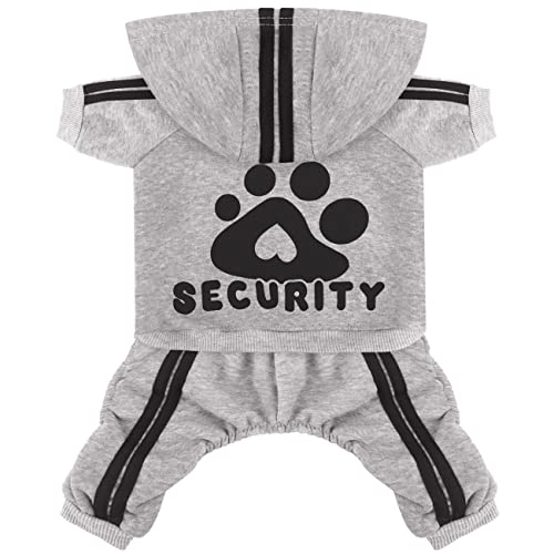 Dolahovy Hunde Hoodie Kleidung für Haustiere Weiche Herbst Winter Welpen Pullover Fleece Hundejacke Mäntel Baumwolle Hunde Outfit für Chihuahua Teddy Kleine Mittlere Hunde Katzen Grau Dolahovy Hunde Hoodie Kleidung für Haustiere Weiche Herbst Winter Welpen Pullover Fleece Hundejacke Mäntel Baumwolle Hunde Outfit für Chihuahua Teddy Kleine Mittlere Hunde Katzen Grau von Dolahovy