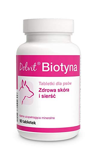 DOLFOS Dolvit Biotin 90 Tabletten Haut und Hundehaare von Dolfos