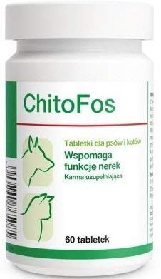 Dolfos ChitoFos 60 Tabletten Unterstützt die Nieren von Hund und Katze von Dolfos