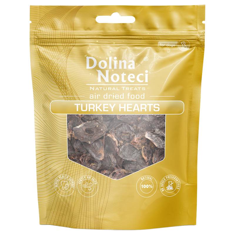 Dolina Noteci Dog Natural Treats Putenherzen - 150 g von Dolina Noteci