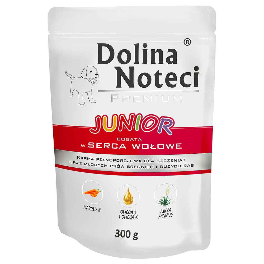 Dolina Noteci Junior 10 x 300 g - reich an Rinderherzen Dolina Noteci Junior 10 x 300 g - reich an Rinderherzen von Dolina Noteci
