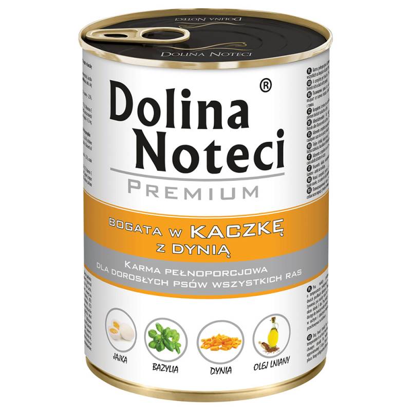 Dolina Noteci Premium 12 x 400 g - Ente mit Kürbis von Dolina Noteci