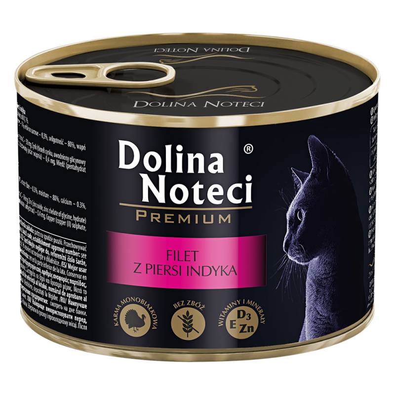 Dolina Noteci Premium Katze 12 x 185 g - Putenbrustfilet von Dolina Noteci