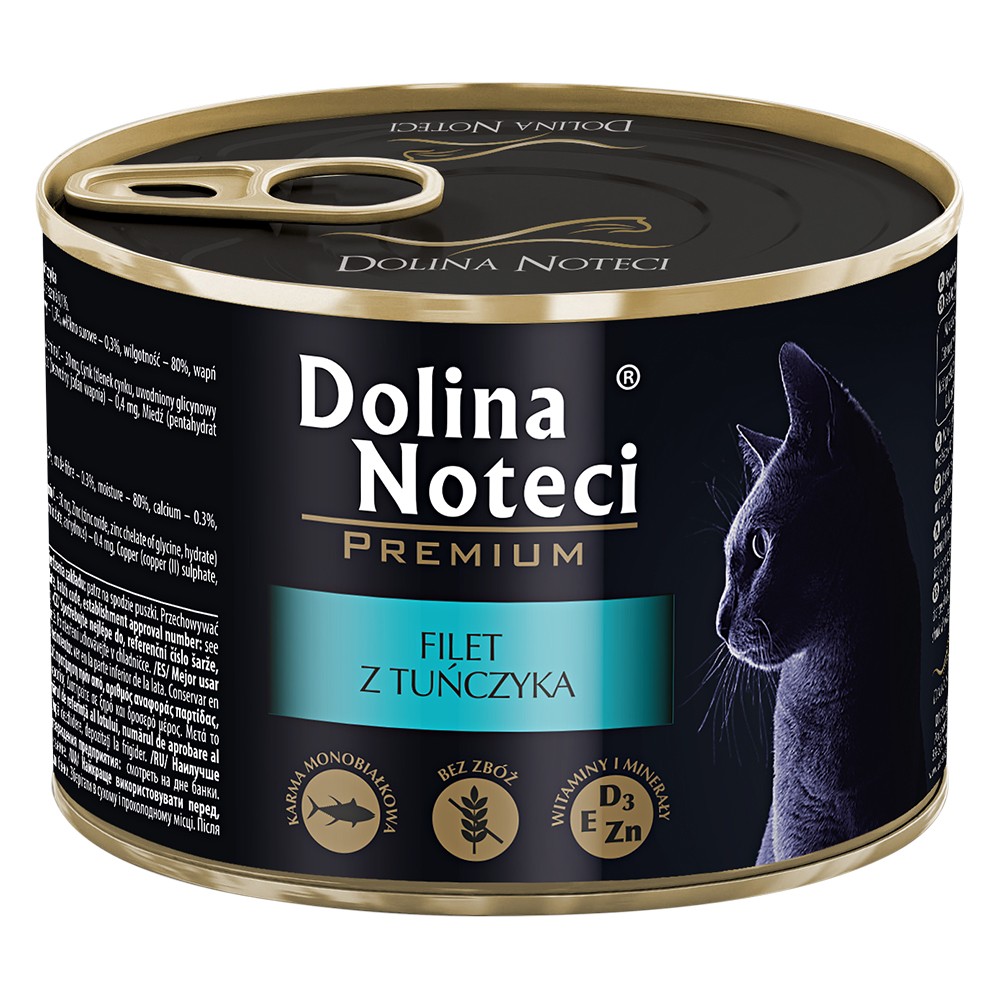 Dolina Noteci Premium Katze 12 x 185 g - Thunfischfilet Dolina Noteci Premium Katze 12 x 185 g - Thunfischfilet von Dolina Noteci